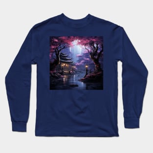 Japanese Garden #8 Long Sleeve T-Shirt